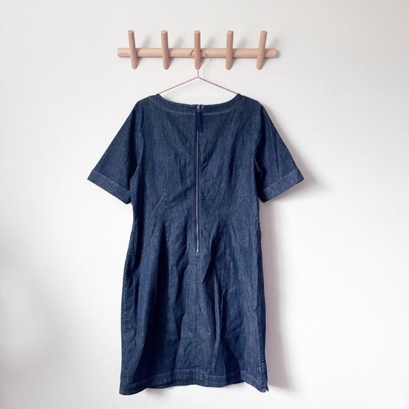 Boden Rhea Denim Midi Dress size 14L - Picture 10 of 12